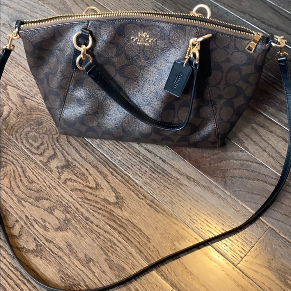 Authentic Coach cross body bag